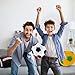 OPHRBU Soccer Ball Sports Pillow Fluffy Soft Throw Pillow Toy 9 Orbicular Durable Sport Soccer Ball Plush ToysPlush Pillow Toys Gift for Kids Boy Girls Children Room Decoration - Image 4