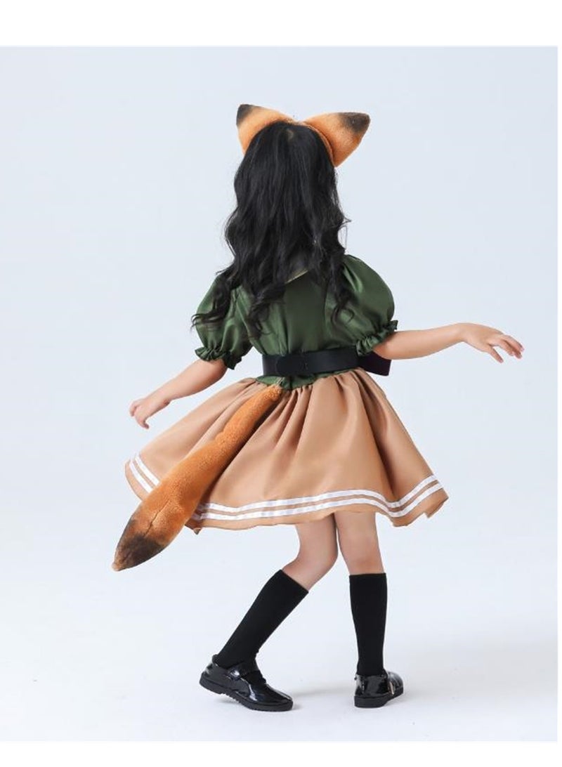 Zootopia Nick Fox Dress COS Animal Costume Performance - Image 4
