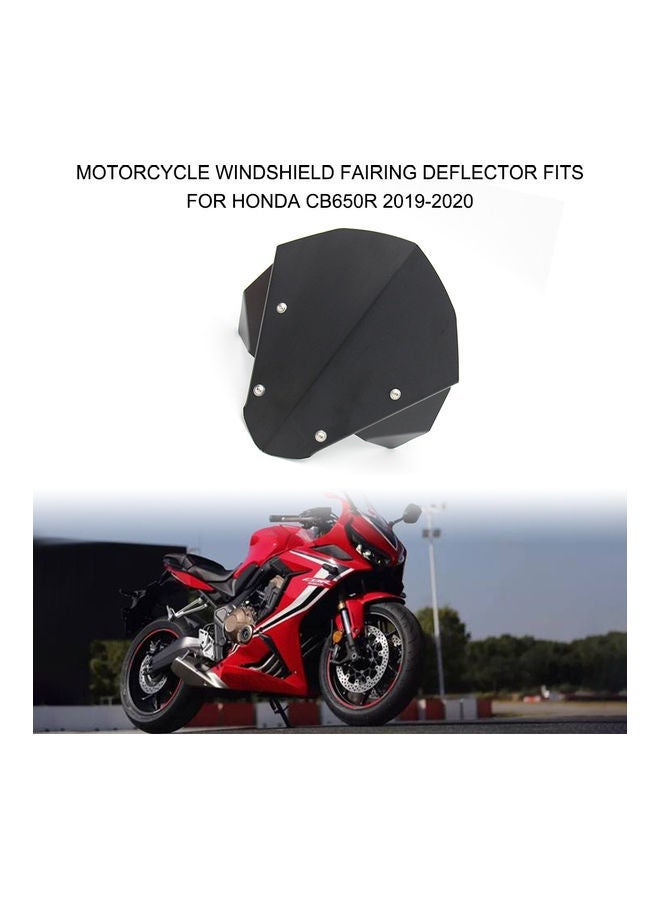 NIBEMINENT Motorcycle Windshield For Honda CB650R 2019-2020 - Image 2