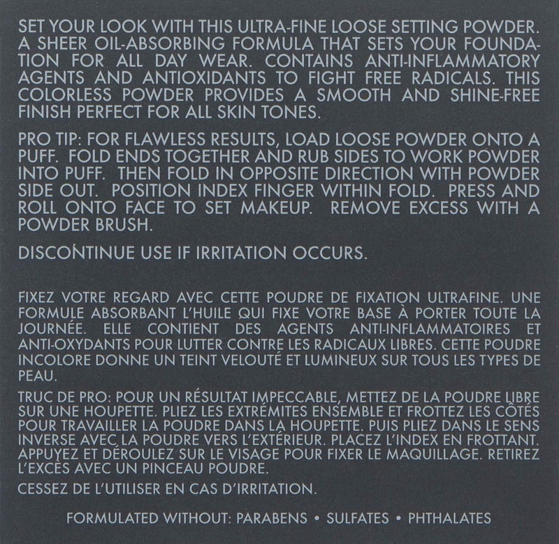 Cinema Secrets Ultralucent Setting Powder - Colorless, 0.6 Oz for Women - Image 3