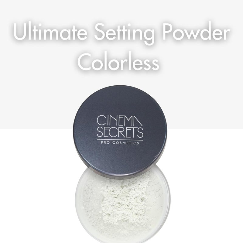 Cinema Secrets Ultralucent Setting Powder - Colorless, 0.6 Oz for Women - Image 4