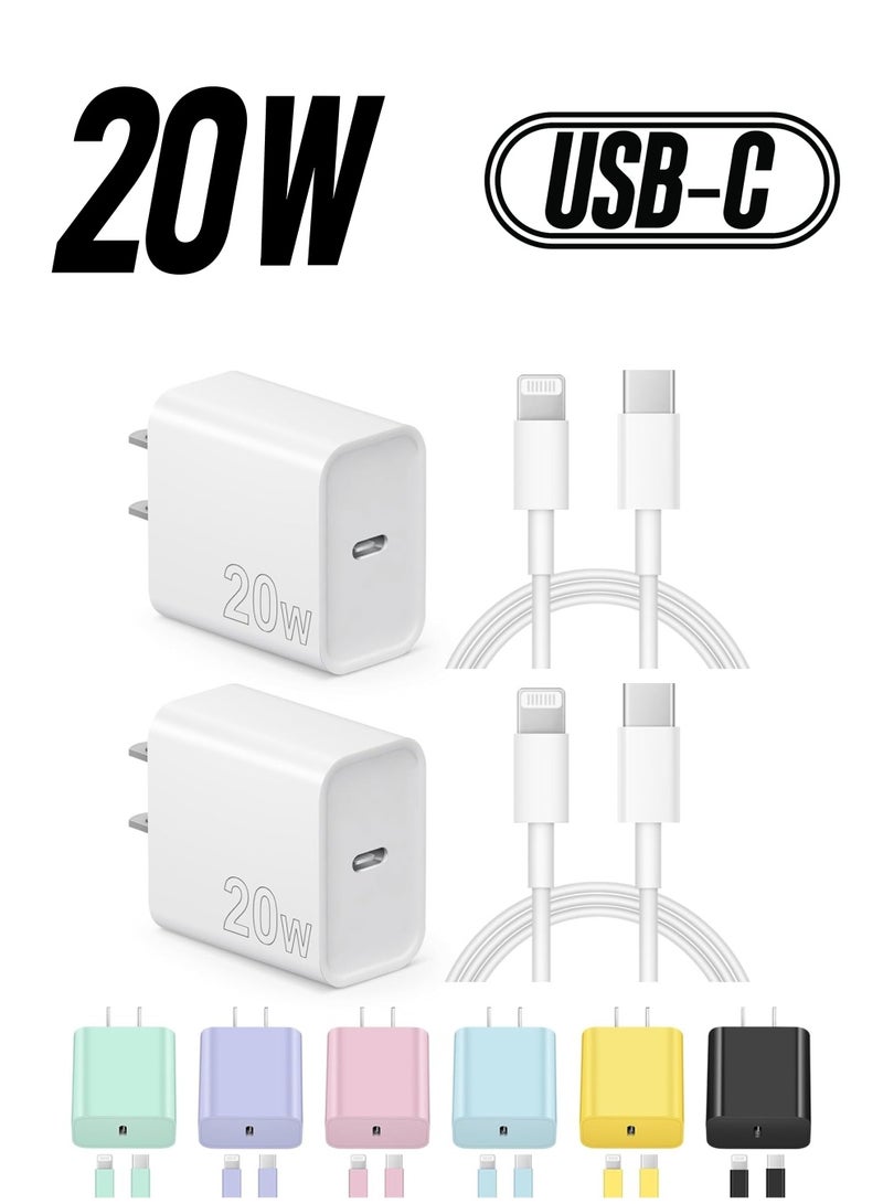 ELTRAZONE "20W USB-C Wall Charger with 6FT Super Fast Charging Cable – Compatible with iPhone & iPad"  - Image 1