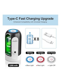 سبيس شوب مضخة مياه كهربائية محمولة بنظام شحن USB  - Image 4