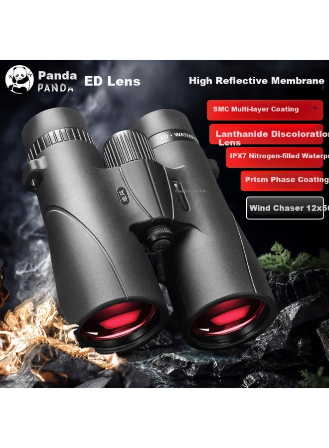 Panda Telescope High Magnification Hd Professional Military Low-light Night Vision Bee-hunting Bird-watching Lanthanum Series Ed Lens Nitrogen-filled Waterproof - Image 1