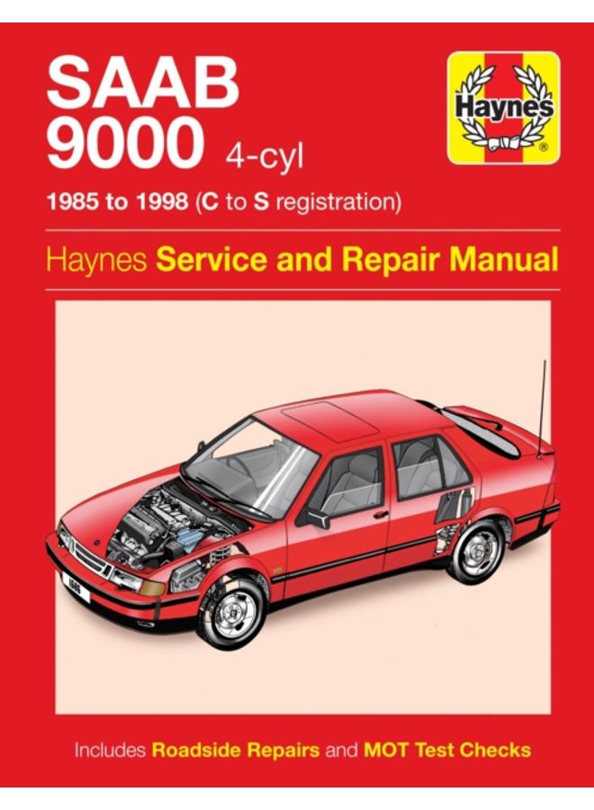 Saab 9000 (4-cyl) (85 - 98) Haynes Repair Manual
