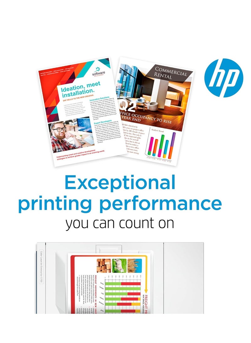 HP Toner HP 53A Original Toner Cartridge Q7553A Black Works with HP LaserJet P2014, P2015, P2015dn, P2015n, P2015x, M2727nf, M2727nfs Printers - Image 4