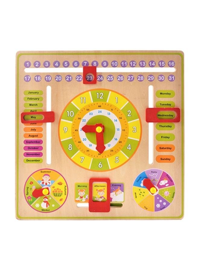 NIBEMINENT Multi Function Learning Clock - Educational toys - Image 1