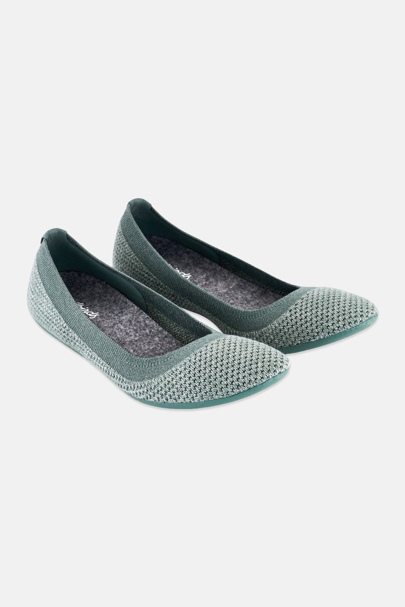 Allbirds Women Slip On Flats, Sage Green - Image 1