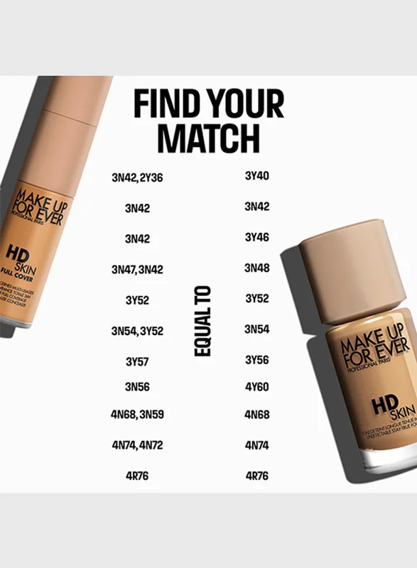 Make Up For Ever  HD Skin Full Cover Concealer  - 2Y20 for Women | Best Price UAE