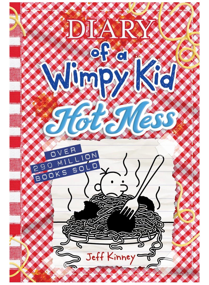 Diary of a Wimpy Kid Hot Mess HARDCOVER 