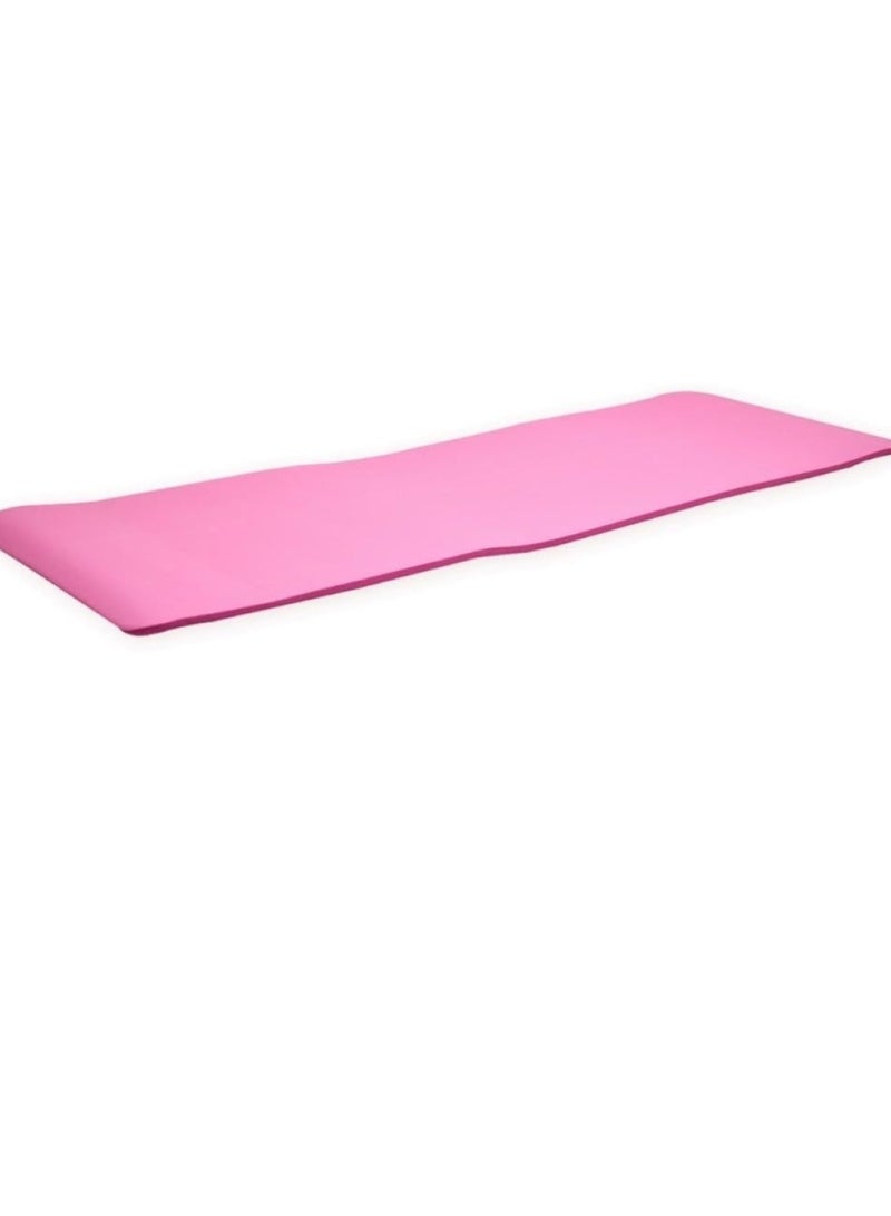 Generic Extra Thick NBR Yoga Mat for Comfort & Support Pink 183x61x1cm - Image 3