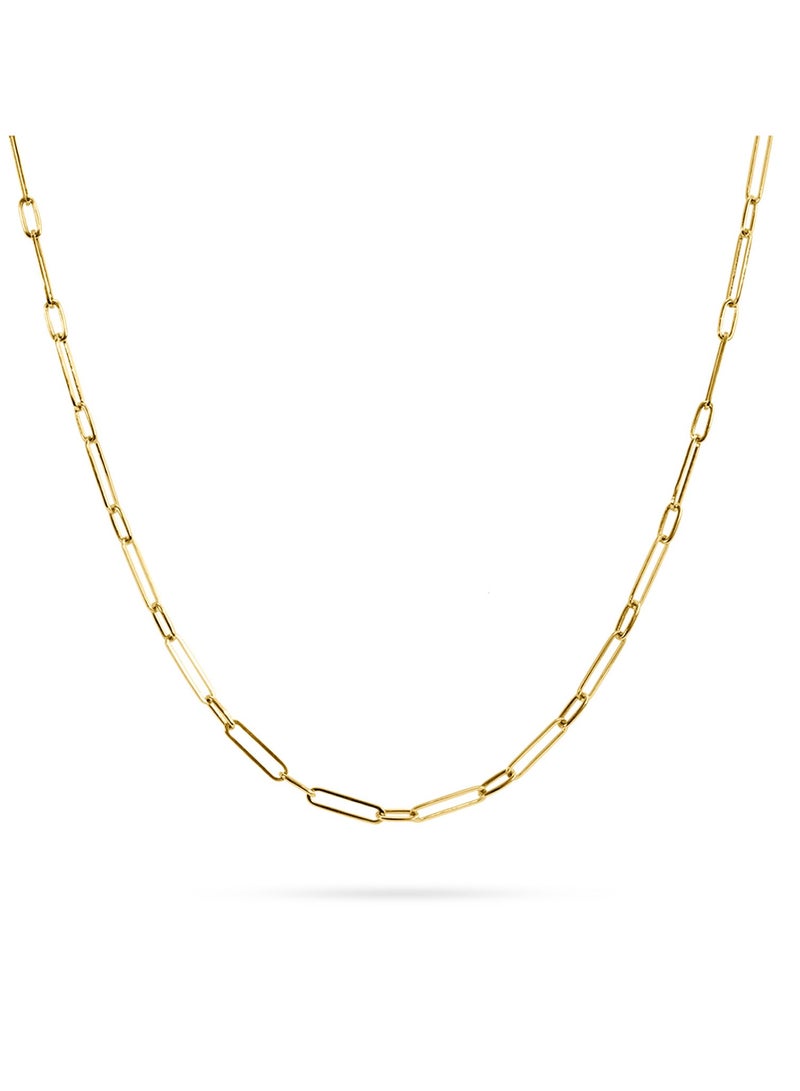 LAVEEN JEWELLERY Chain Link Necklace for Women | Tarnich Free | 925 Sterling Silver Pendant, Hypoallergenic | Trendy Necklaces for Women Gold Jewelry Gift  - Image 3