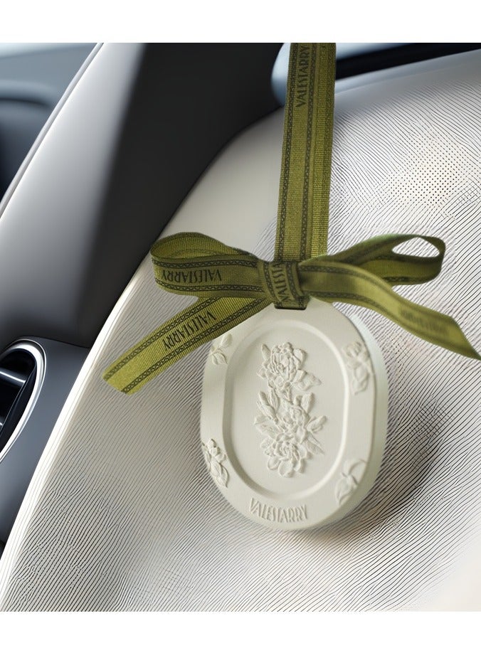 Generic Vehicle-mounted gypsum fragrance sheets, car trunk fragrance sheets, bedroom car interior light fragrance, long-lasting fragrance, high-end accessory hanging items - Image 2