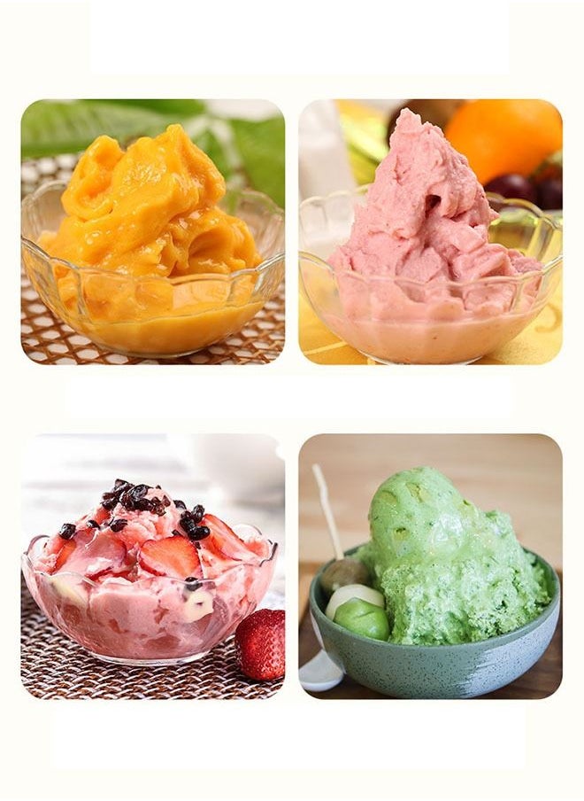 Arabest - Mini Ice Crusher,Portable Ice Crusher,Manual Ice Crusher with Round Ice Mould for Making Ice Cream/Snow Slush and Other Interesting Ice Drinks - Image 1