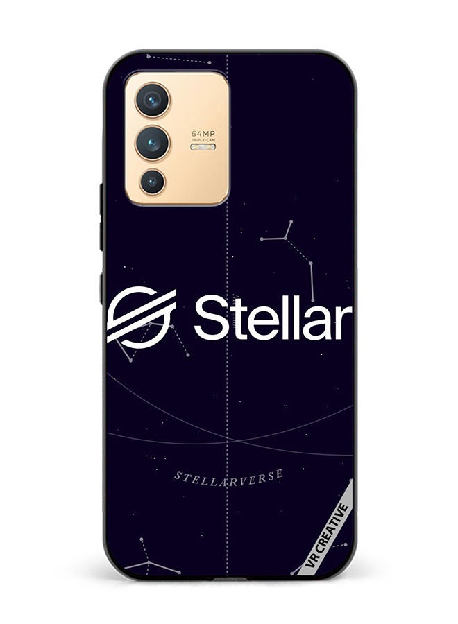 VR CREATIVE Protective Case Cover For Vivo V23 5G Stellar Design Multicolour - Image 1