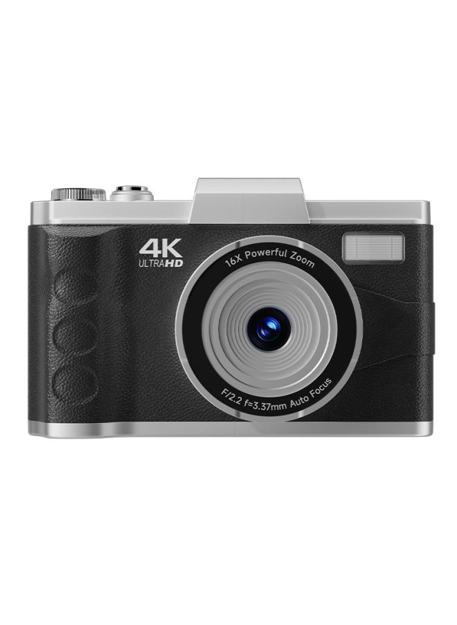 64 Million Pixel HD Digital Camera Student Entry Mini Card Machine Home Shooting Camera-Color:M11 Black-hd Dual Camera  - Image 1
