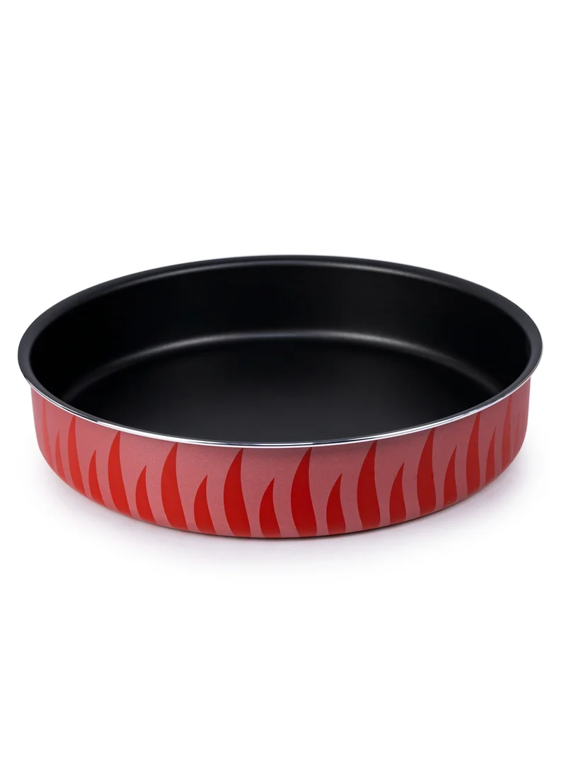 Wilson Wilson 28cm Round Non-Stick Roasting Tray – Durable Bakeware for Oven Cooking, Ideal for Roasting and Baking