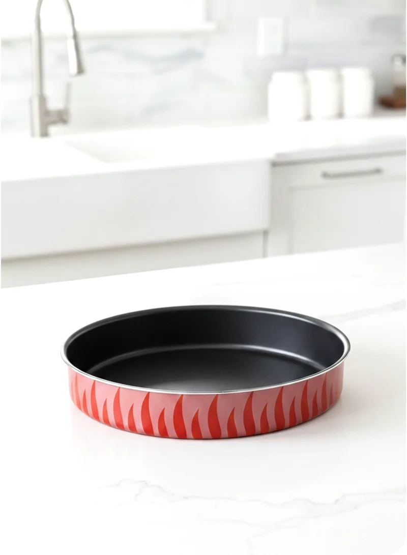 Wilson Wilson 28cm Round Non-Stick Roasting Tray – Durable Bakeware for Oven Cooking, Ideal for Roasting and Baking