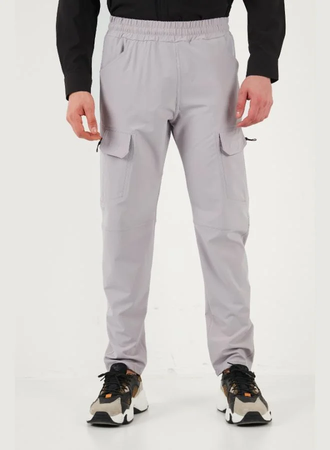 بوراتي Buratti Normal Waist Slim Fit Water Repellent Trekking and Courier Trousers Men's PANTS 693719