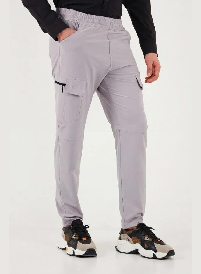 Buratti  Buratti Normal Waist Slim Fit Water Repellent Trekking and Courier Trousers Men's PANTS 693719 for Men | Best Price UAE