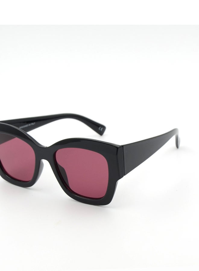 MADEYES نظارات شمسية للنساء بحماية من الأشعة فوق البنفسجية EE24P014-3 - سوداء - Image 2