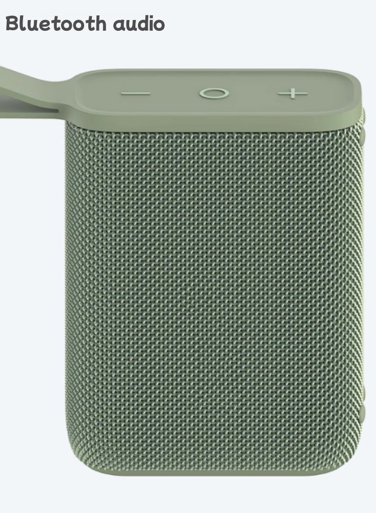 Outdoor Wireless Bluetooth Speaker Waterproof Small Portable Portable Green - Image 1