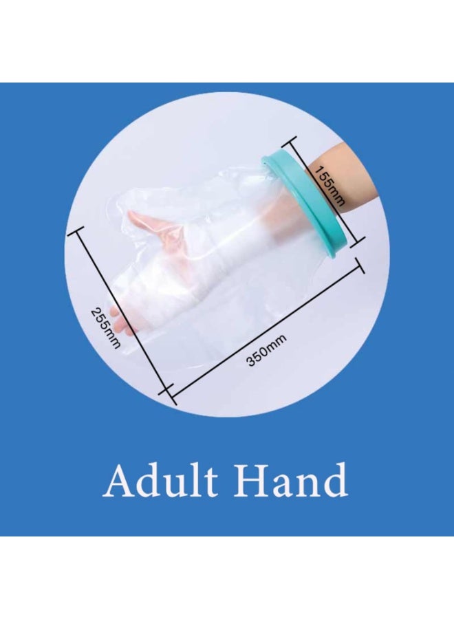 Thickened type Covers for Shower Arm Adult Waterproof Cast Cover Shower Protector Bag for Wound Arm, Hands, Wrists, Elbow, Finger to Keep Wounds Dry, Reusable Durable - Image 5