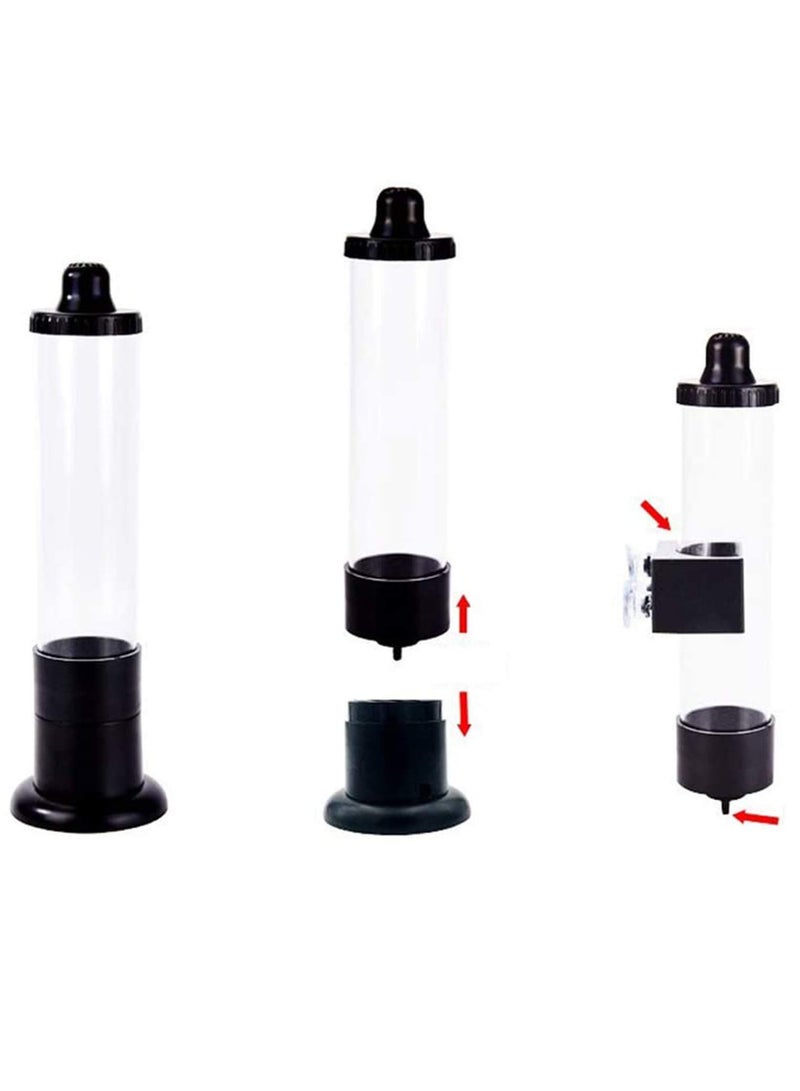 Excefore Incubator, Shrimp Egg Incubator Brine Hatchery Kit Plastic Incubation Tube Fish Tank Aquarium Equipment, for Aquarium Brine Shrimp Eggs, Black  - Image 3