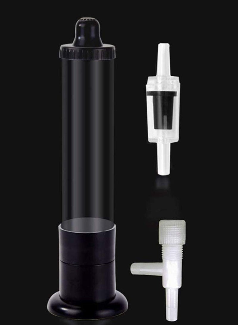 Excefore Incubator, Shrimp Egg Incubator Brine Hatchery Kit Plastic Incubation Tube Fish Tank Aquarium Equipment, for Aquarium Brine Shrimp Eggs, Black  - Image 5
