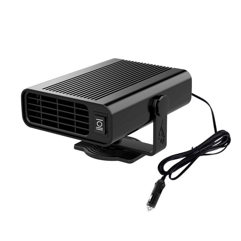 24V 120W Car Heater Portable Windshield Quick Heating & Cooling Defrost Defogger Winter Warmer 360° Rotation for Car Truck SUV - Image 1