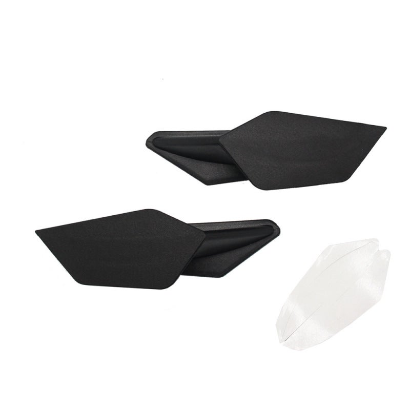 2pcs Motorcycle Winglets Kits Aerodynamic Wing Spoiler Universal Modification Accessories - Image 1