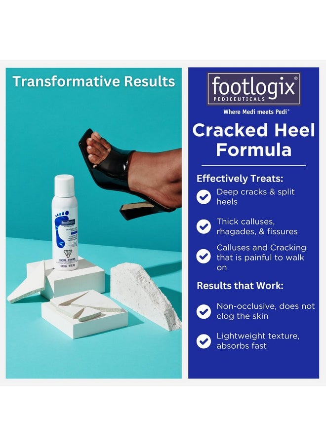 Footlogix - FOOTLOGIX Cracked Heel Formula, White 4.23 Ounce - Image 1