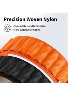 BORTONY 3Pack Apple Watch Band 49mm 45mm 44mm 42mm Nylon Sport Strap for iWatch Series Ultra/8/7/SE/6/5/4/3/2/1  - Image 4