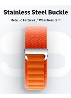 BORTONY 3Pack Apple Watch Band 49mm 45mm 44mm 42mm Nylon Sport Strap for iWatch Series Ultra/8/7/SE/6/5/4/3/2/1  - Image 3