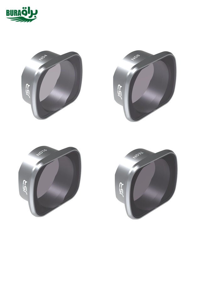 BURAQ JUNESTAR  Drone Filters For DJI FPV COMBO ,Model: ND4+ND8+ND16+ND32  - Image 1