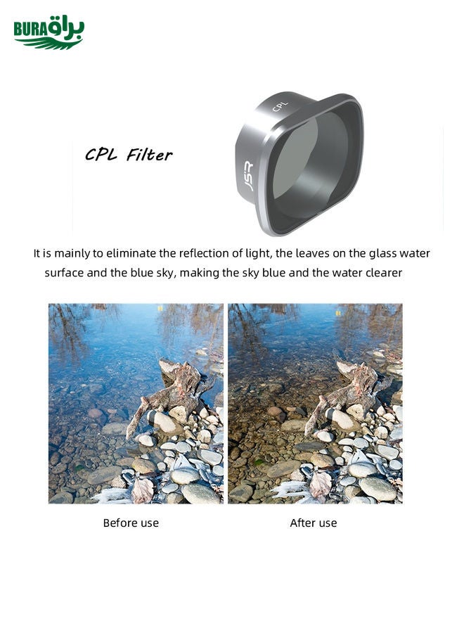 BURAQ JUNESTAR  Drone Filters For DJI FPV COMBO ,Model: ND4+ND8+ND16+ND32  - Image 5