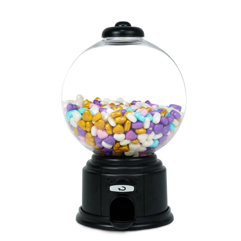 YOBRO Mini Sweet Treat Vending Machine Adorable Desktop Candy Dispenser  The Perfect Creative Gift for Kids Chocolate and Snack Stash Black