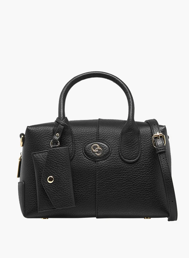 سيليست Solid Tote Bag with Coin Purse and Double Handle