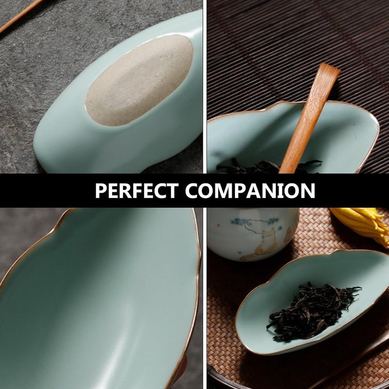 NUOBESTY مجموعة أدوات الشاي الصينية غونغ فو - أدوات الشاي من الخيزران - ملعقة الشاي - أدوات الشاي الاحتفالية - ملحقات الشاي تشا داو - Image 5