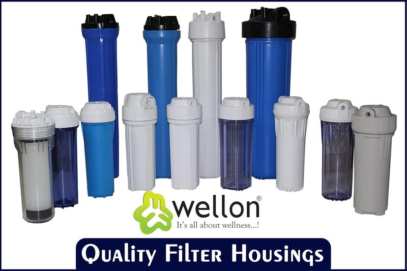 Wellon Specialized PreFilter for Kangen Water Systems for Prevention of Dirt sediments and Softening of Hard Water Wellon 10 Pre HOUSING Gray 10 PP Antiscalant Refill - Image 4