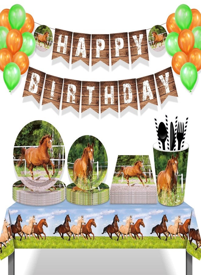 Lide Road Horse Racing Tablecover- 3 Pack 54 x 87 Inch Horse Table Cover Supplies Horse Party Table Cloth Horses Theme Table Covers for Wild Horse and Birthday/Horsings Racings Derby Decorations… - Image 3