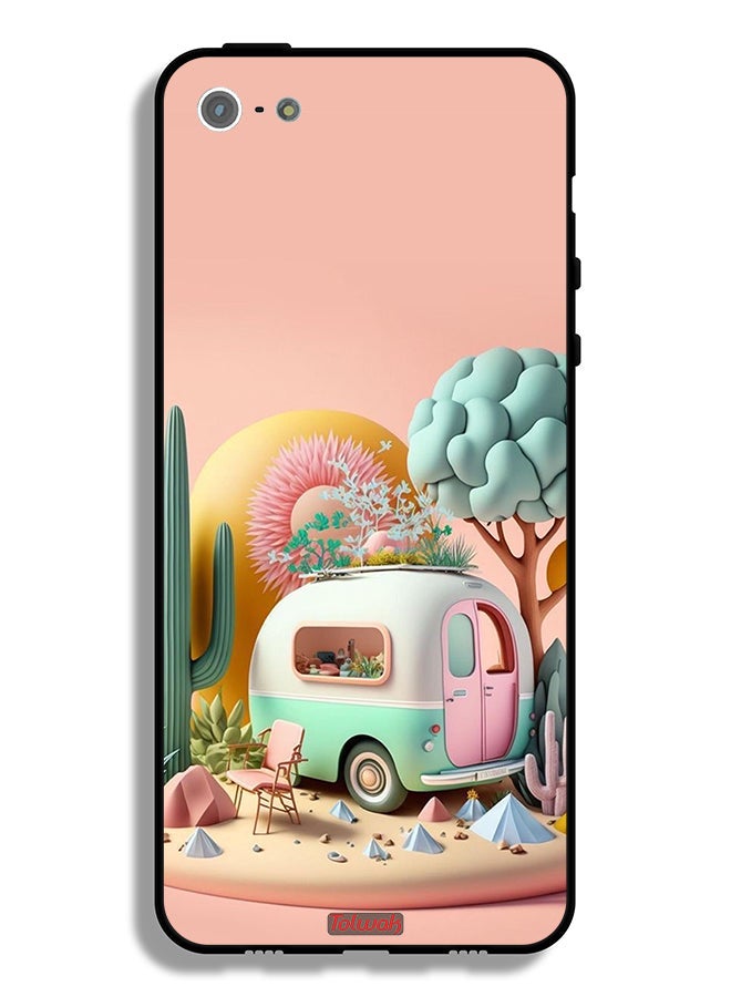 Tolwak Apple iPhone 5/5s/SE Protective Case Senercy Art - Image 2