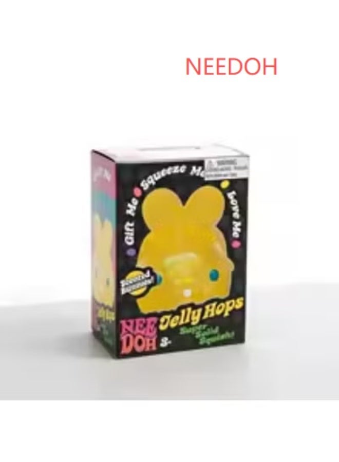 Needoh Squishy Gummy Bunny Sensory Fidget Toy Squeeze - Image 3