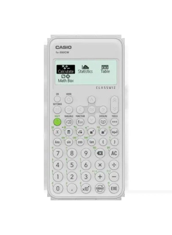 آلة حاسبة علمية كاسيو FX-350CW-W-DT