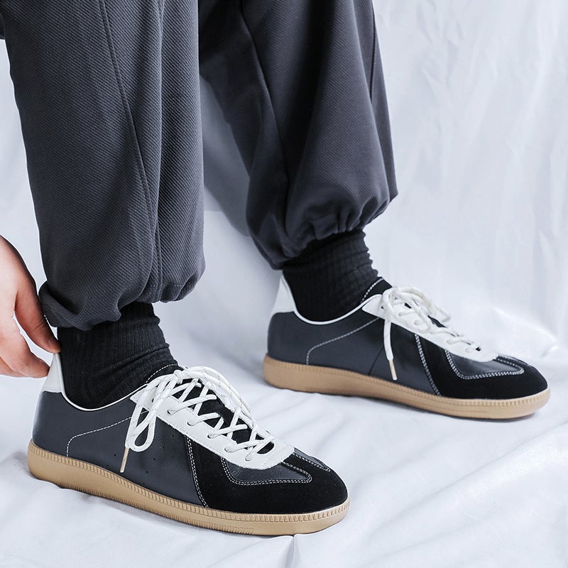 Spring And Niche Soft Surface Comfortable All-Match German Training Shoes Sports Casual Round Head Shoes 51818-31818-A - Image 4