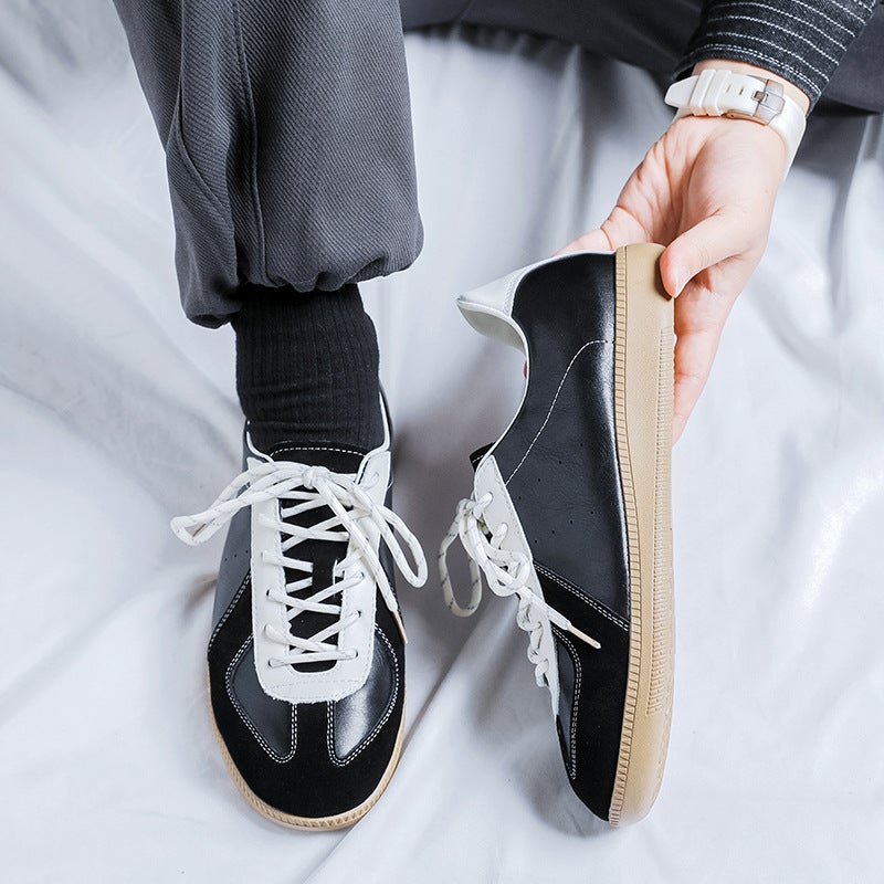Spring And Niche Soft Surface Comfortable All-Match German Training Shoes Sports Casual Round Head Shoes 51818-31818-A - Image 2