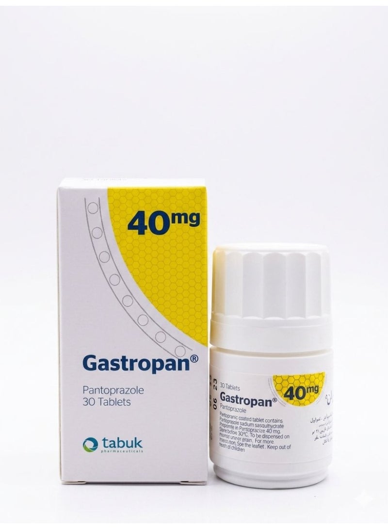 Gastropan 40 mg 30s tablets