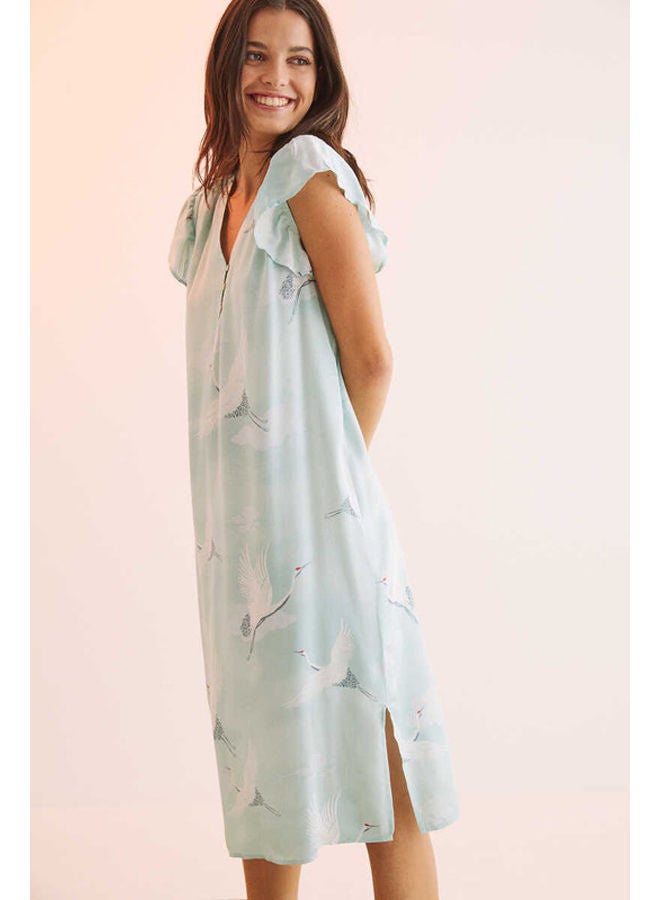 women'secret قميص نوم مطبوع  - Image 5