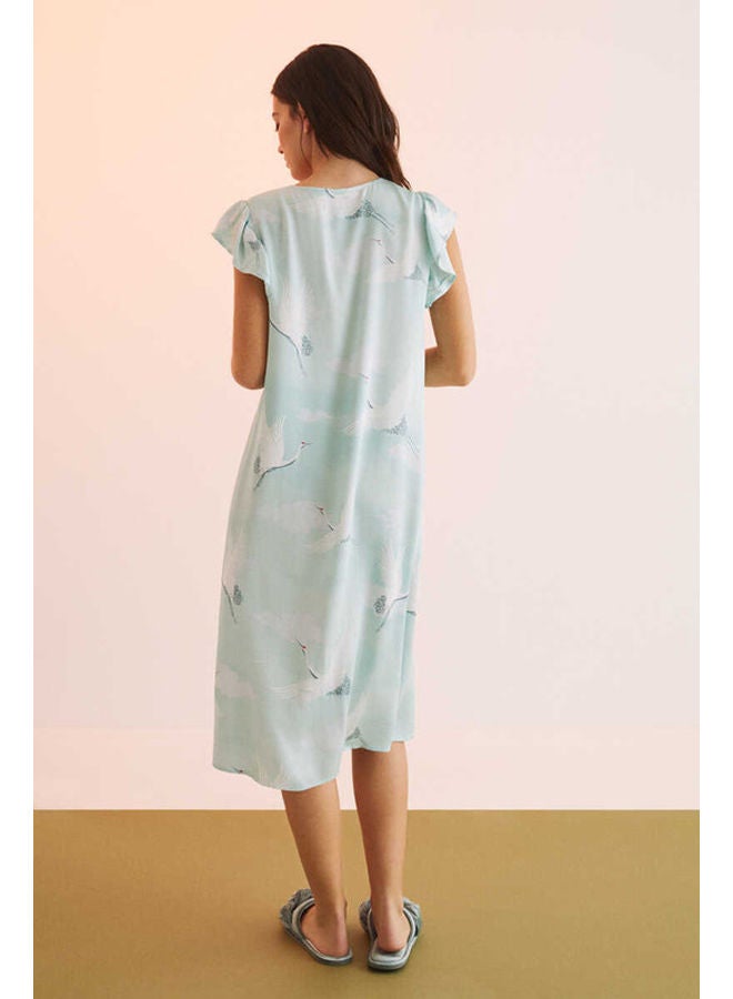 women'secret قميص نوم مطبوع  - Image 3