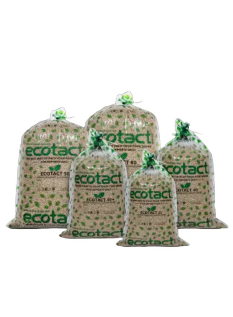Ecotact 80 Hermetic Bag, Plastic Storage Bags for Green Coffee Beans / Cacao Beans / Food, Suitable for 50-70 Kgs, Pack of 10 pcs  - Image 4